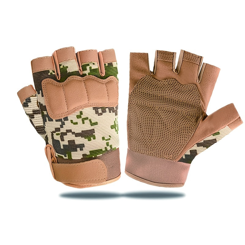 Gants de vélo pour enfant, du S au L, camouflage
