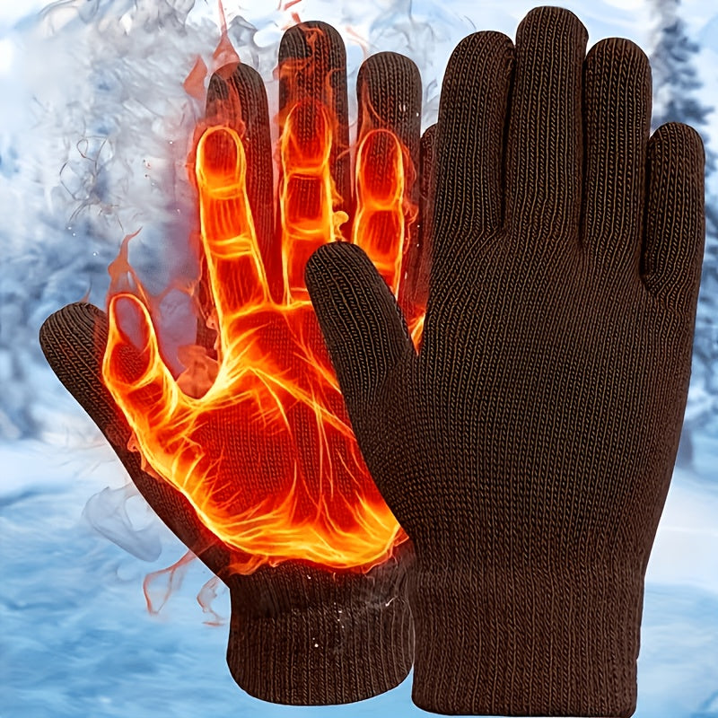 Gants de ski en maille — lot de 8 paires