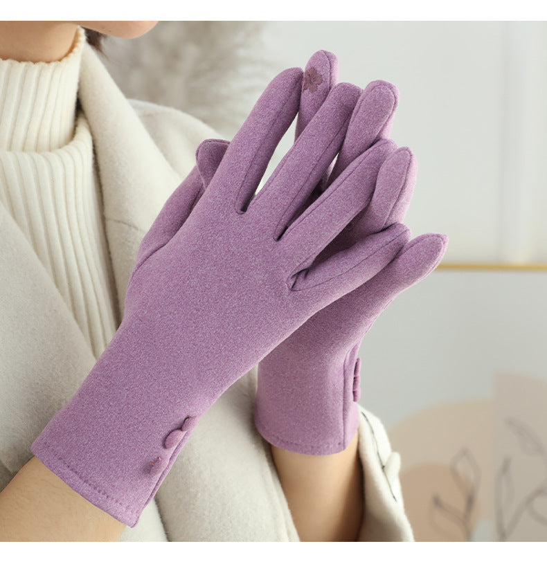 Gants coupe-vent thermiques en maille, 10 coloris