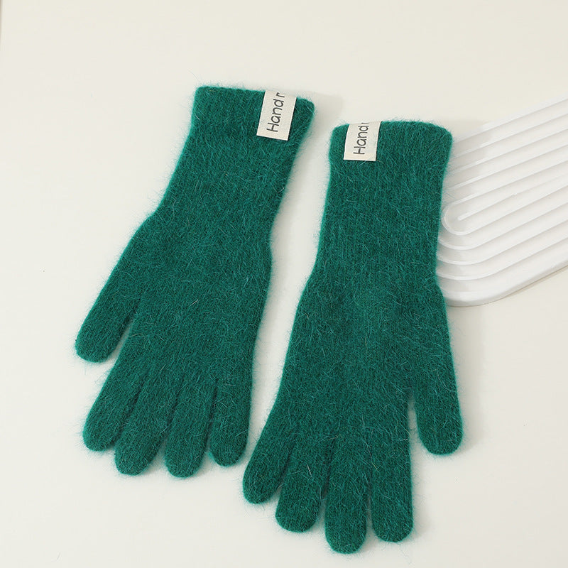 Gants doublés thermiques en maille