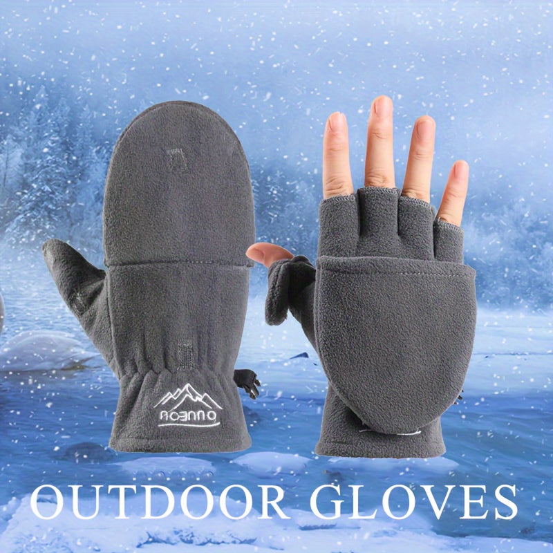 Gants tactiles thermiques en maille, 5 coloris, tissé, dames rose