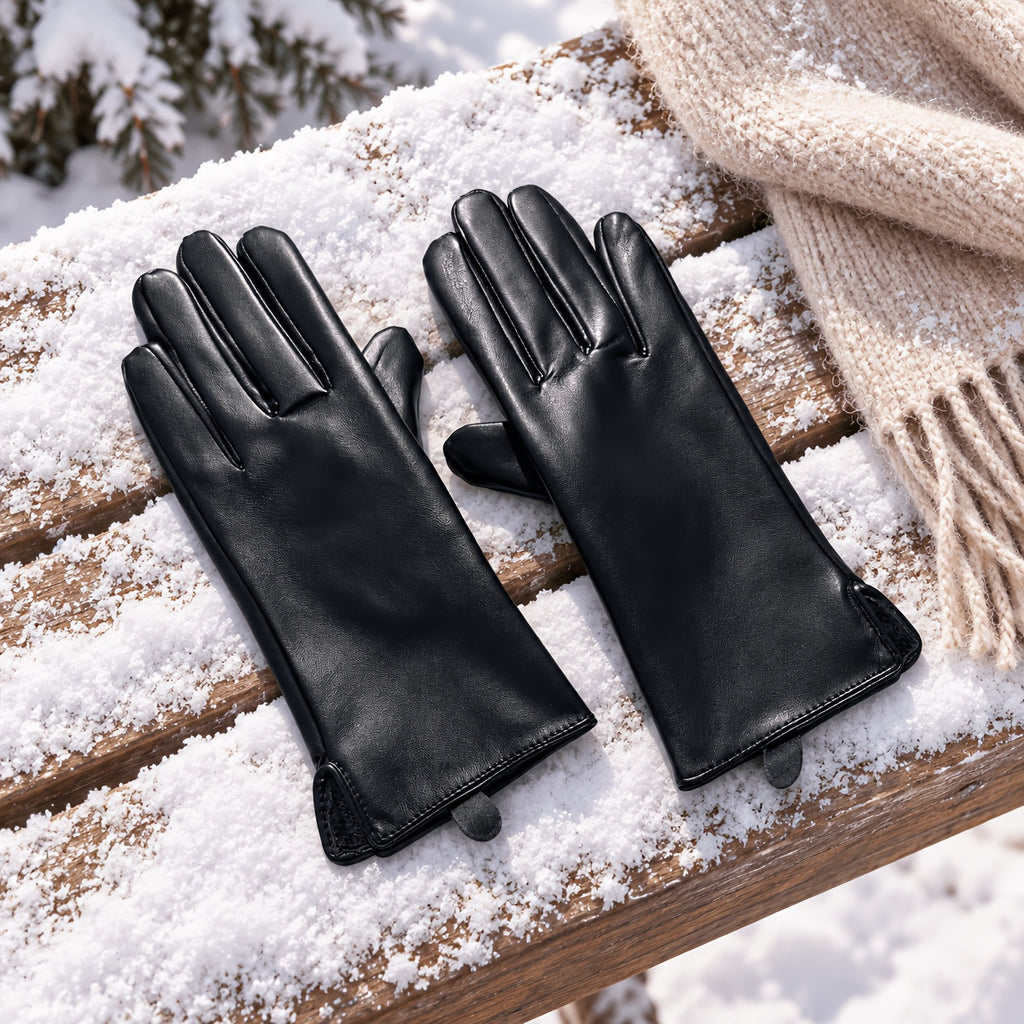 Gants thermiques en cuir