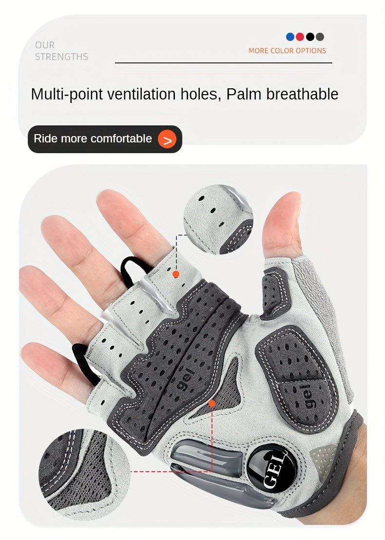 Gants de vélo, du M au XL, noir