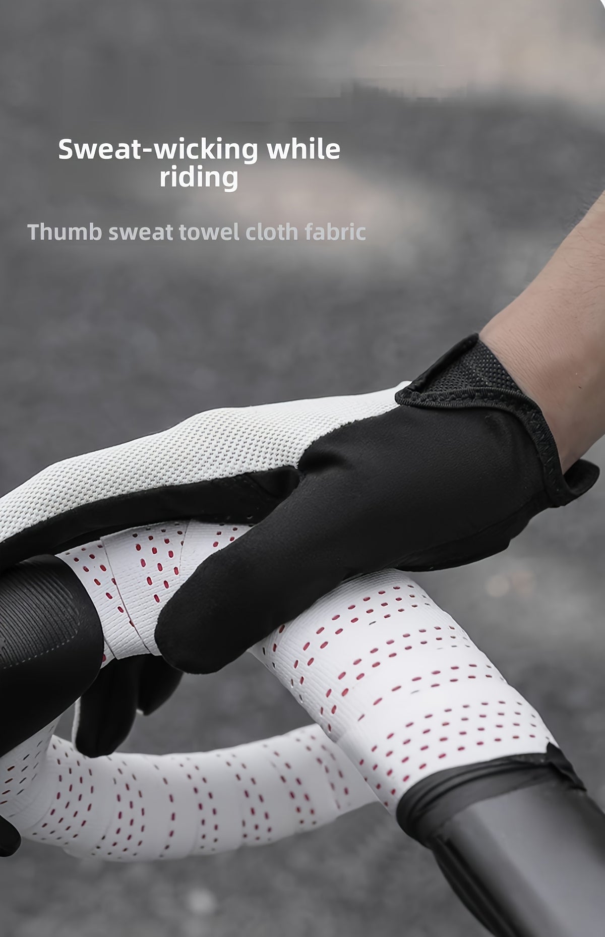 Gants longs de vélo en maille