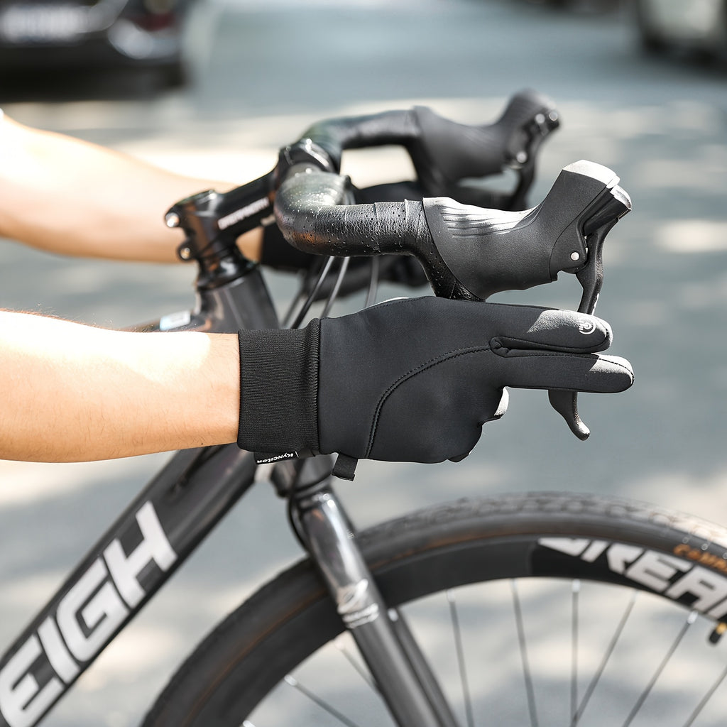 Gants tactiles antidérapants thermiques en maille, 2 coloris, du S au XL