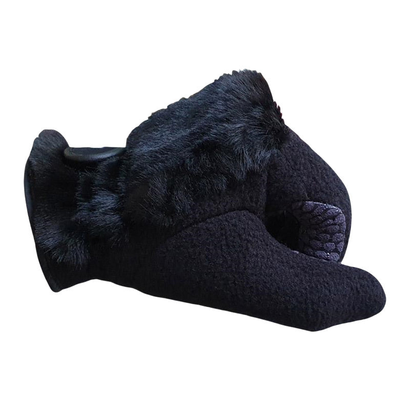Gants antidérapants doublés en simili cuir