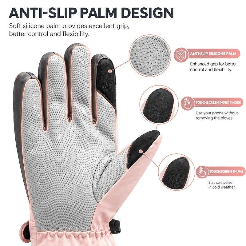 Gants sans doigts en maille, 3 coloris