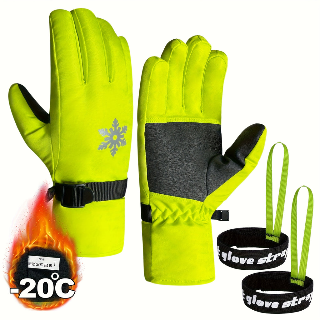 Gants coupe-vent antidérapants en maille, 4 coloris
