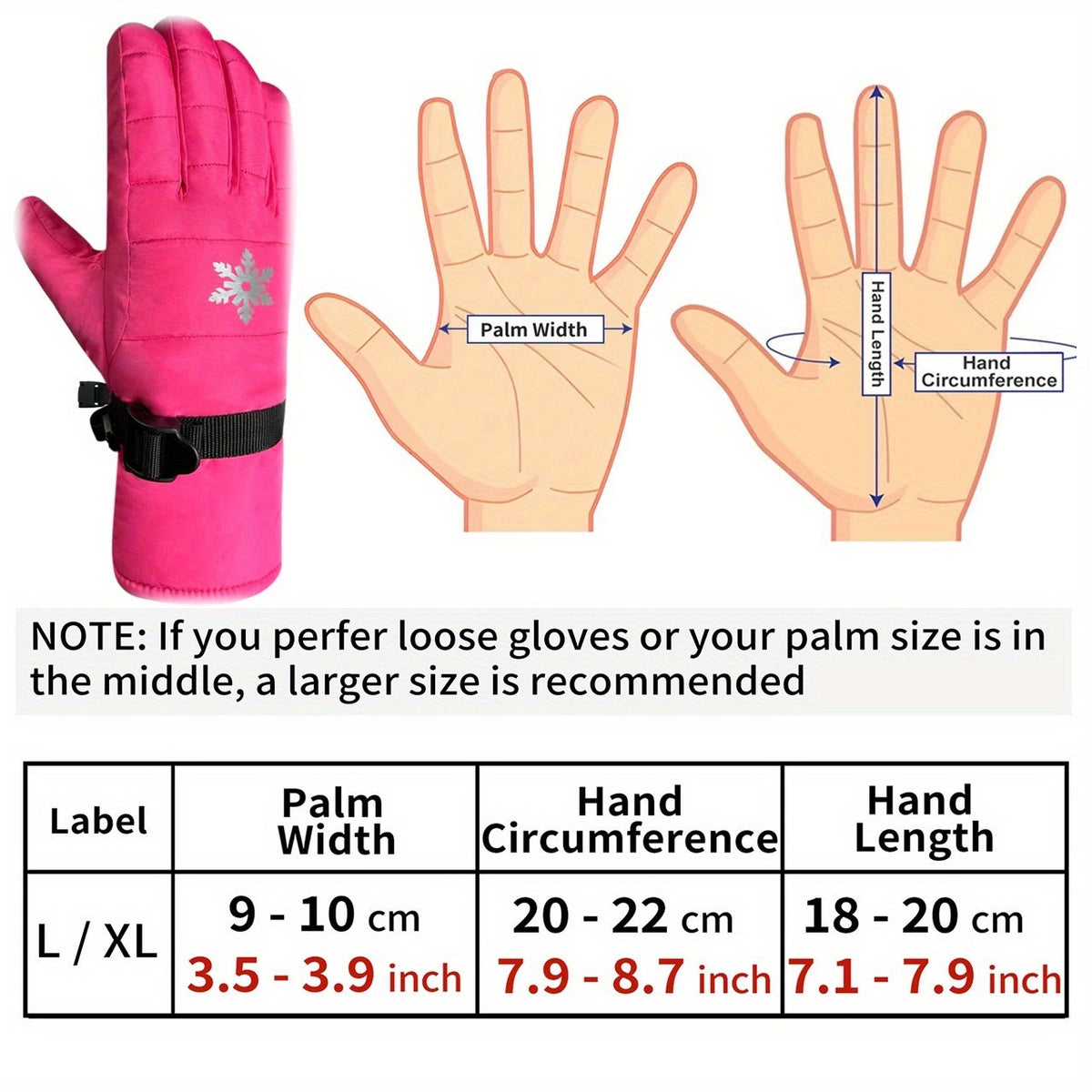 Rose vif L / XL