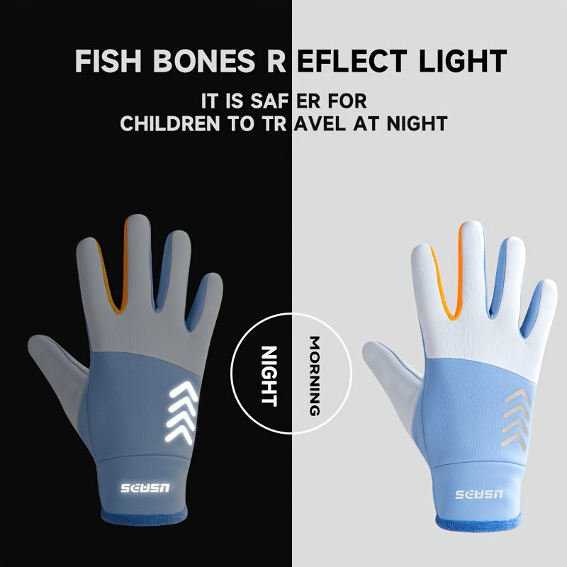 Gants en maille, 6 coloris, automne-hiver