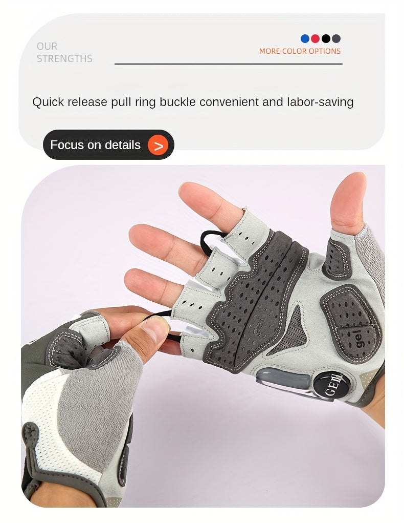 Gants de vélo, du M au XL, noir