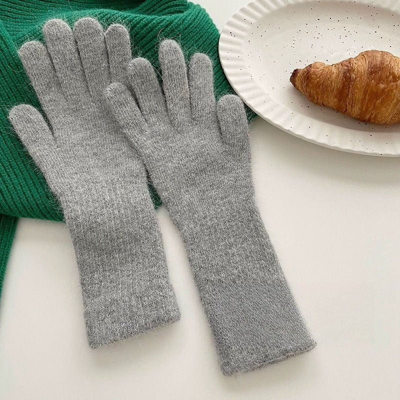 Gants sans doigts coupe-vent thermiques en maille — lot de 2 paires