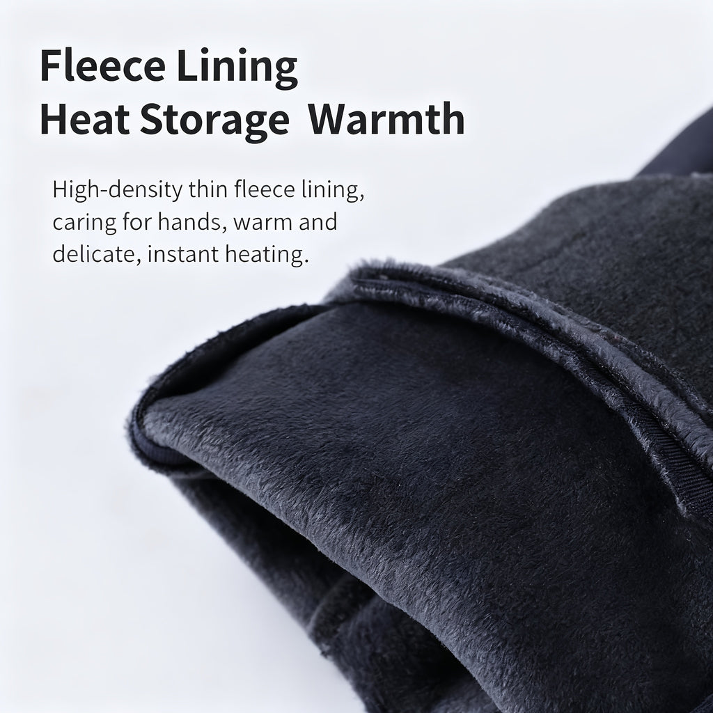Gants coupe-vent thermiques en maille, 4 coloris, modèle femme-rose, modèle femme-gris rose