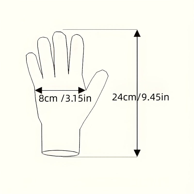 Gants doublés thermiques en cachemire