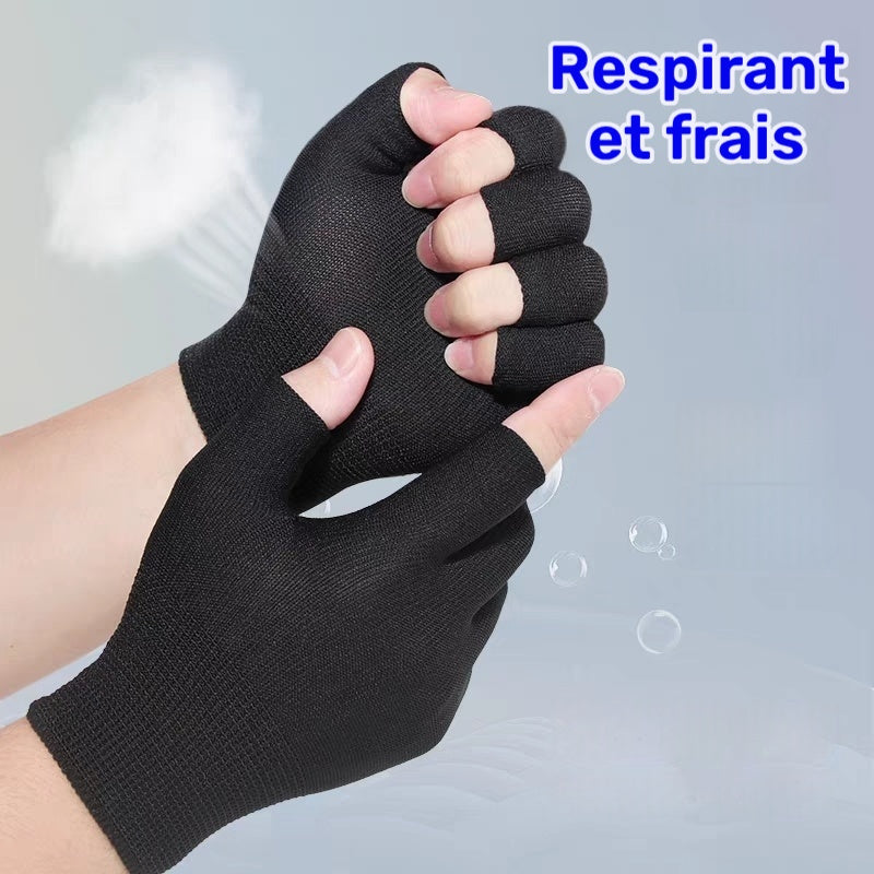 Mitaines de pêche en maille