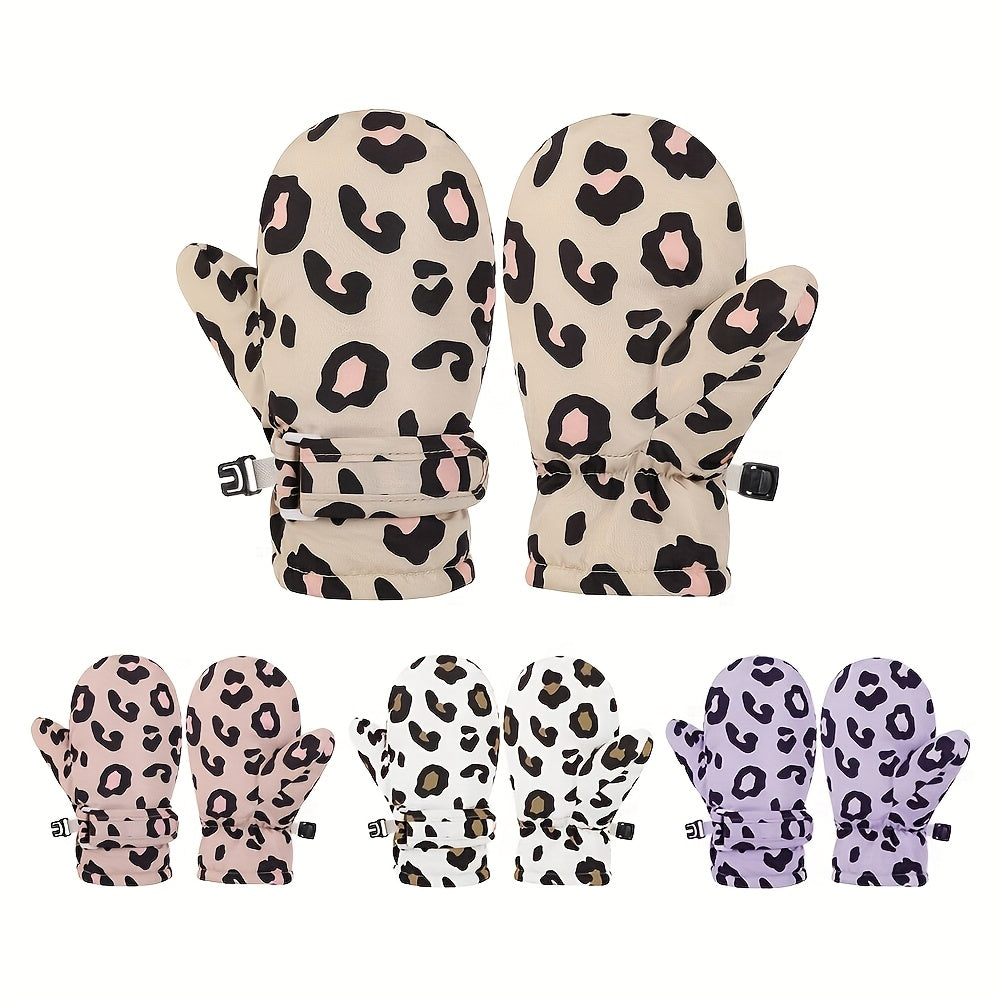 Gants doublés en maille, 4 coloris