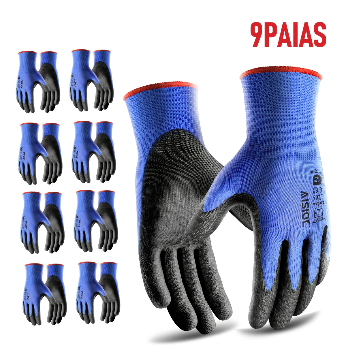 Bleu (18 pièces) / L