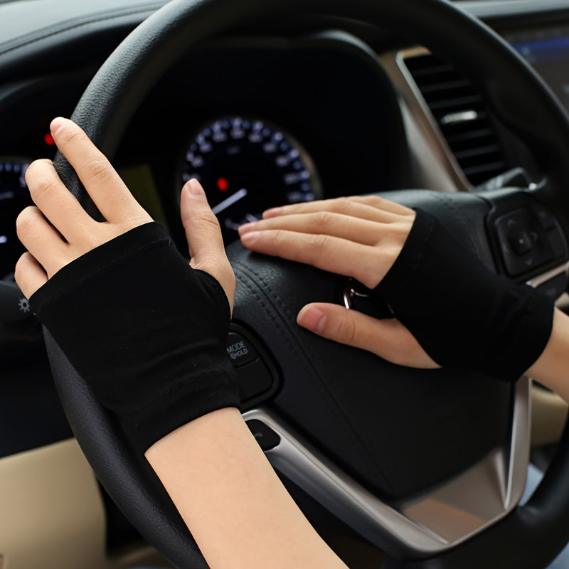 Manchons, noir et blanc, gris, noir