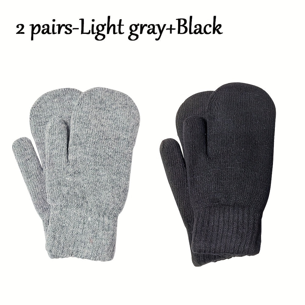 Gris Clair + Noir 2 Paires