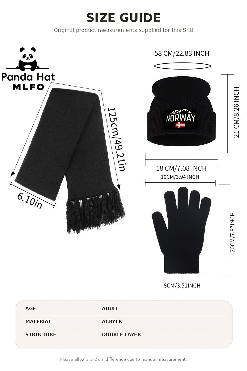 Gants coupe-vent thermiques en maille — lot de 3 paires, 5 coloris