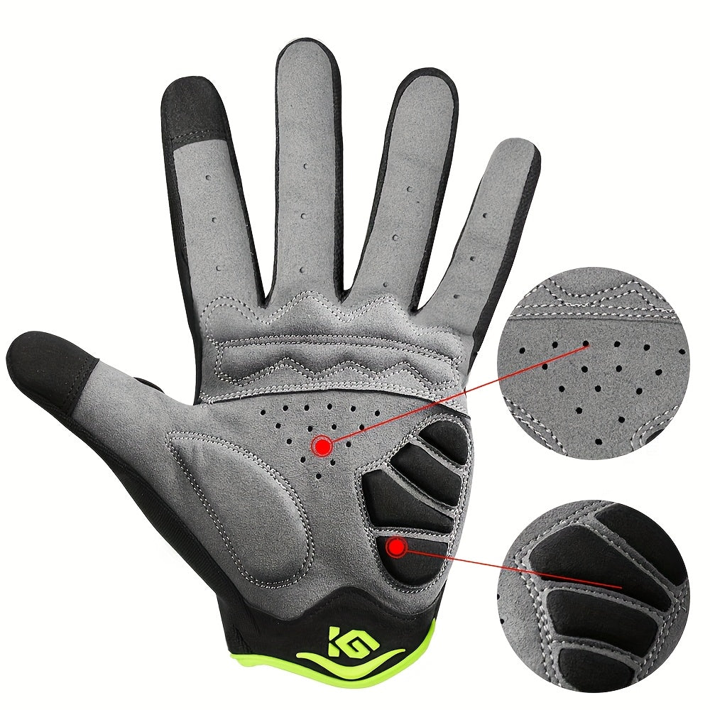 Gants de vélo à paume renforcée en maille
