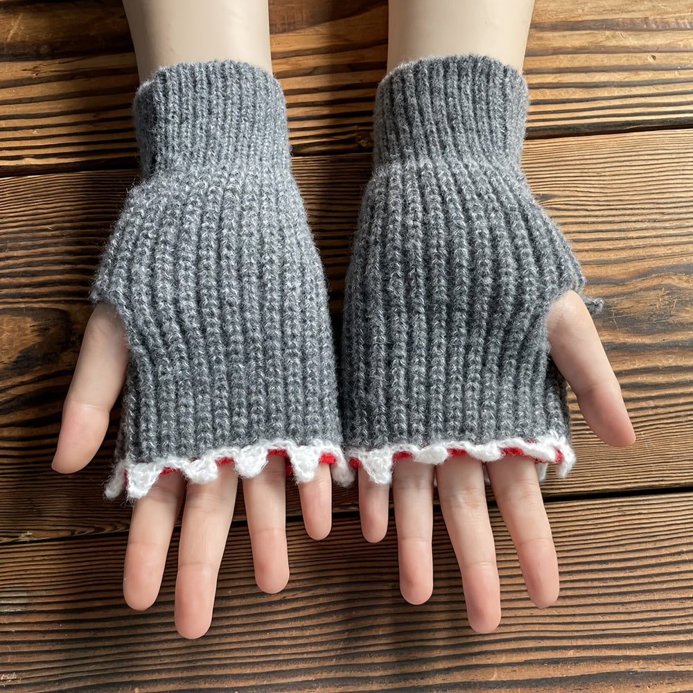 Mitaines en maille