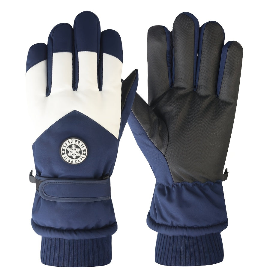 Logo rond hommes--bleu et blanc / Taille unique