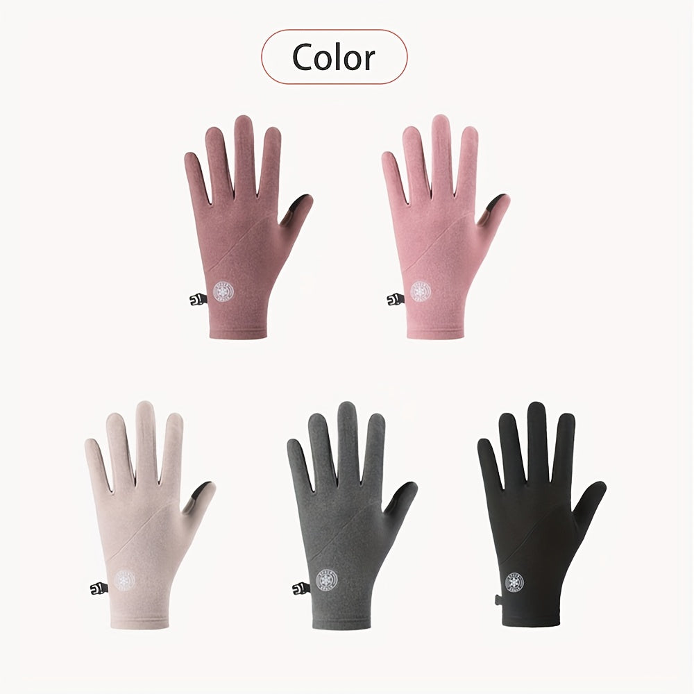 Gants en maille, 5 coloris, à oursons, noir, gris, rose, beige et marron foncé
