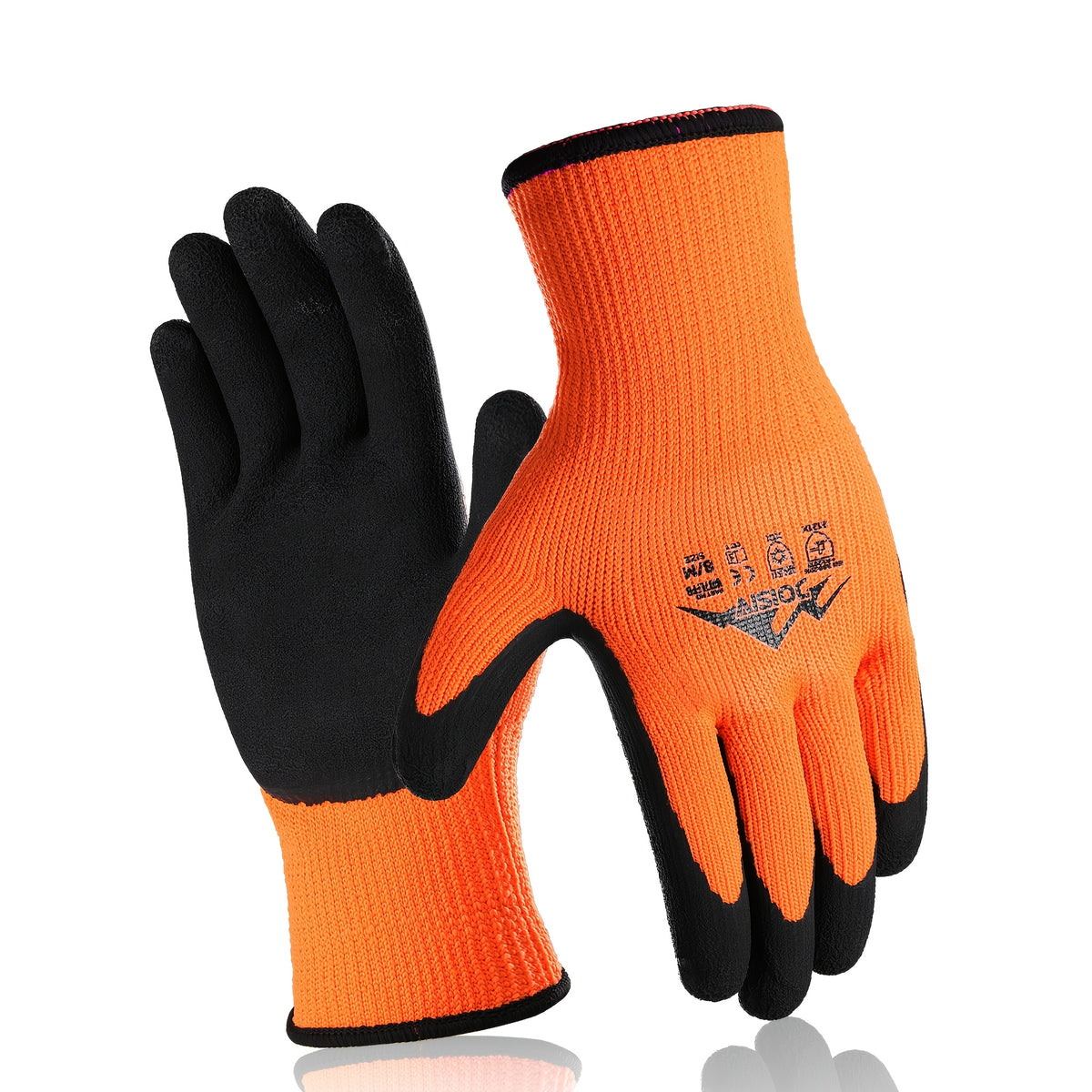 Orange/ Noir (1 Paire) / L