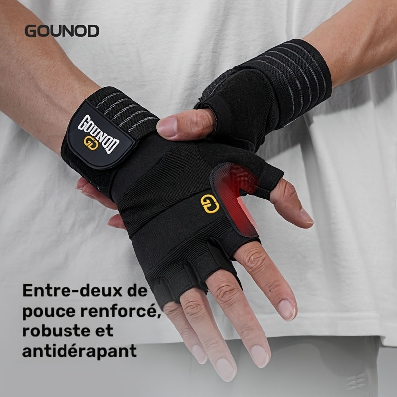 Gants antidérapants en maille, 4 coloris