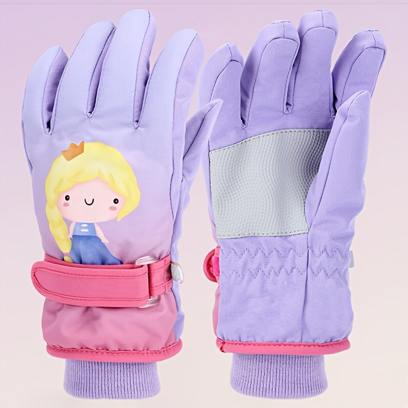 Tête d'Enfant Bleu Violet Image