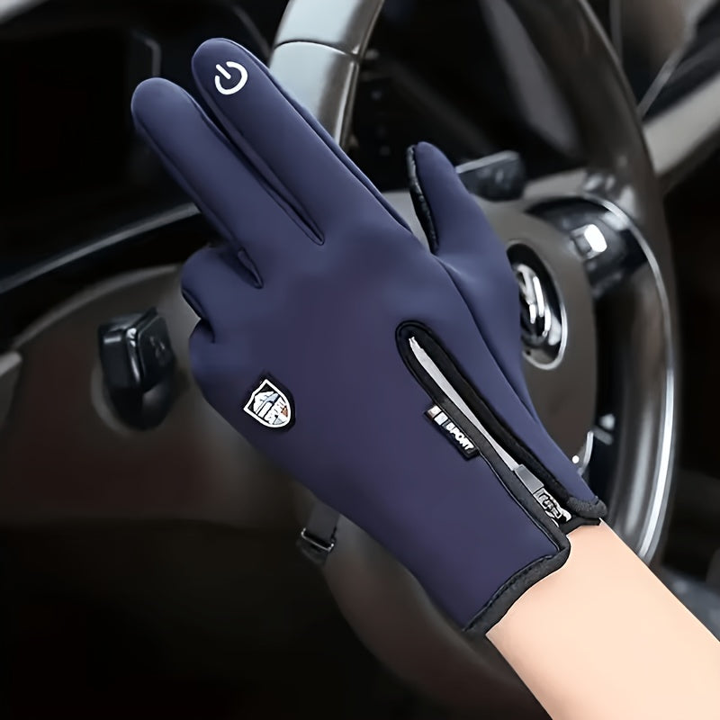 Gants de vélo tactiles en maille, du M au L