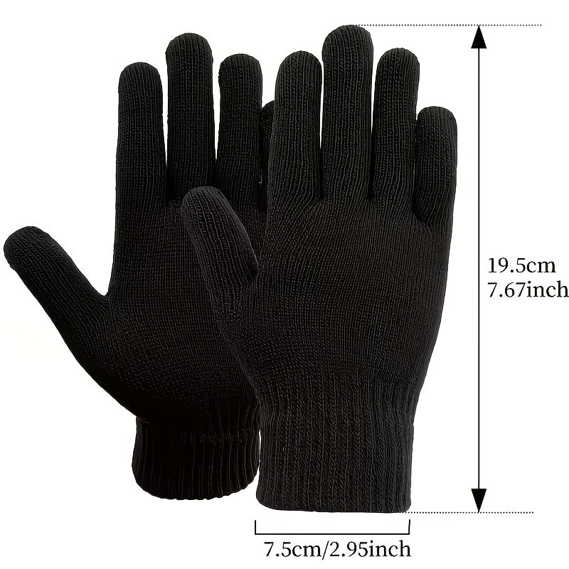 Gants de ski en maille — lot de 8 paires