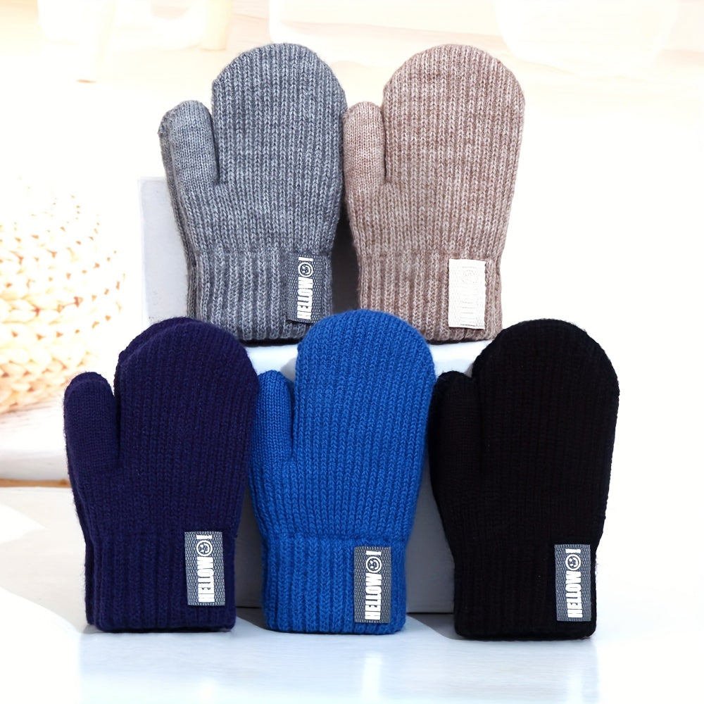Gants doublés thermiques en laine