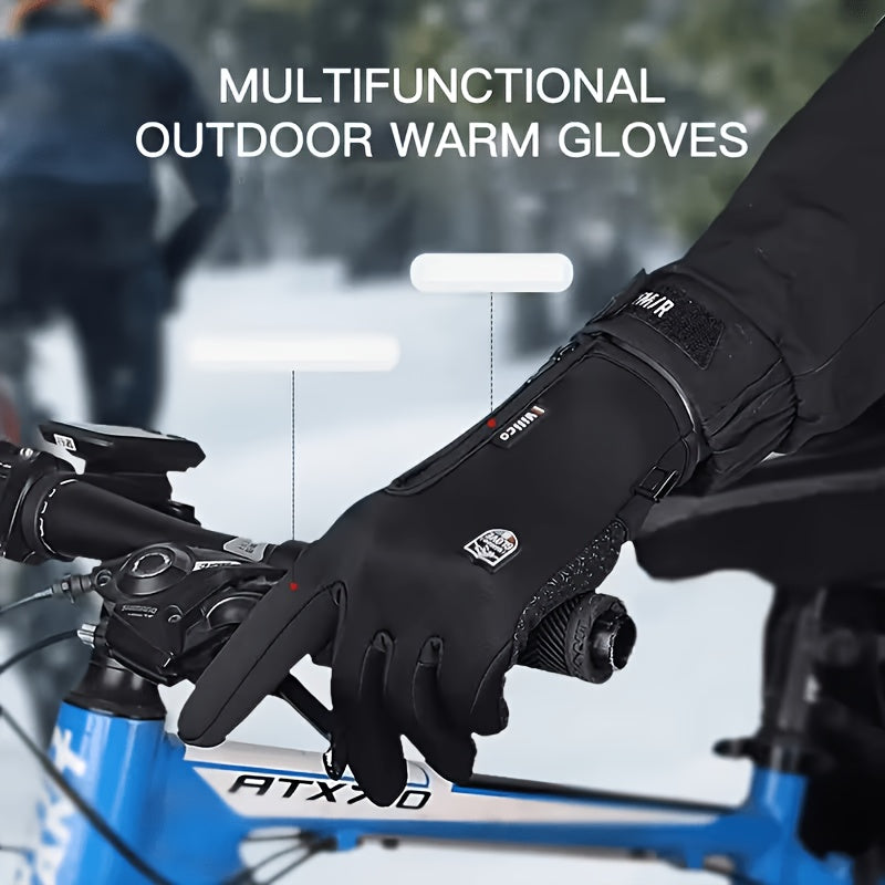 Gants de vélo tactiles en maille, du M au L