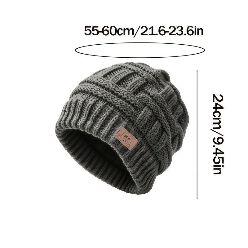 Ensemble 2 pièces — bonnet et gants en maille