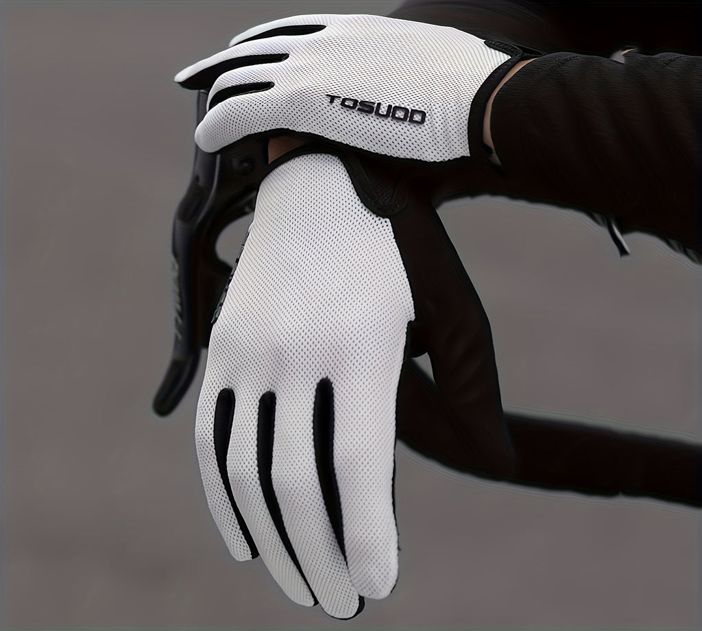 Gants longs de vélo en maille