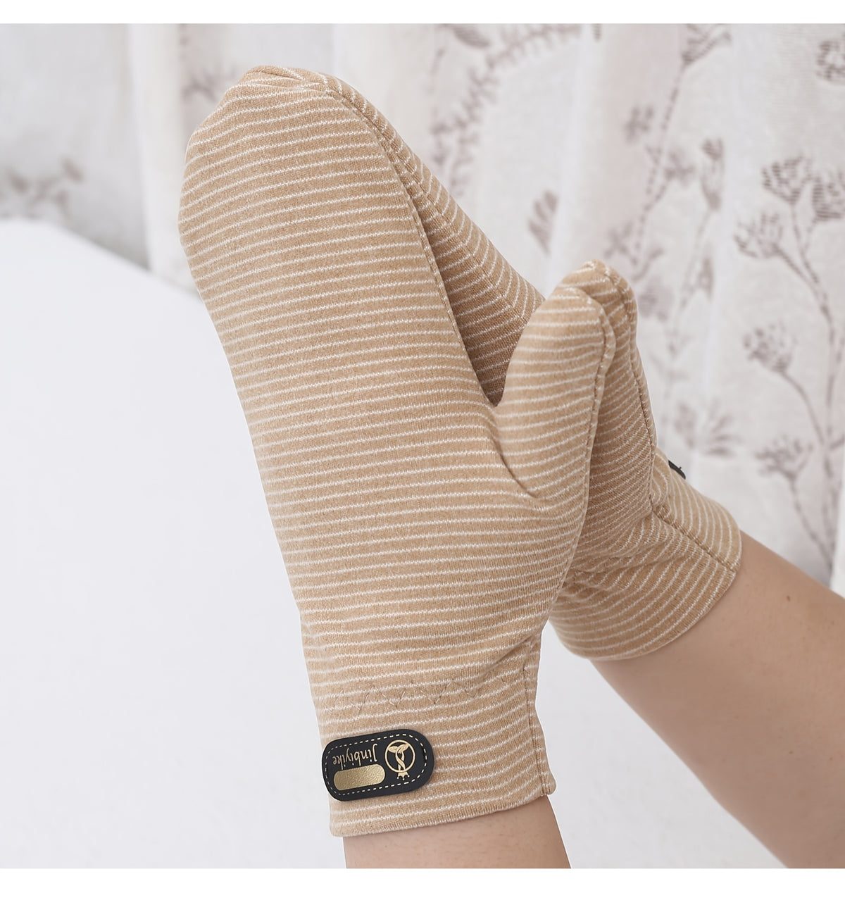 Gants sans doigts thermiques en maille, 5 coloris
