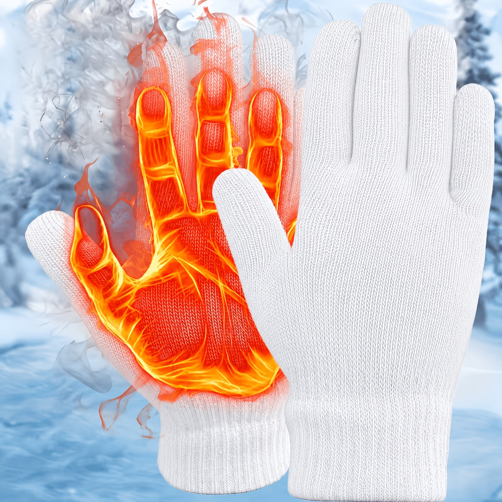 Gants thermiques de ski en maille