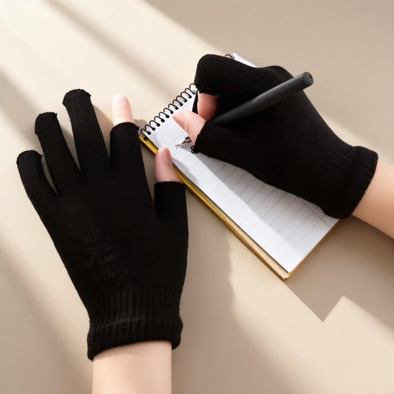 Gants à deux doigts ouverts