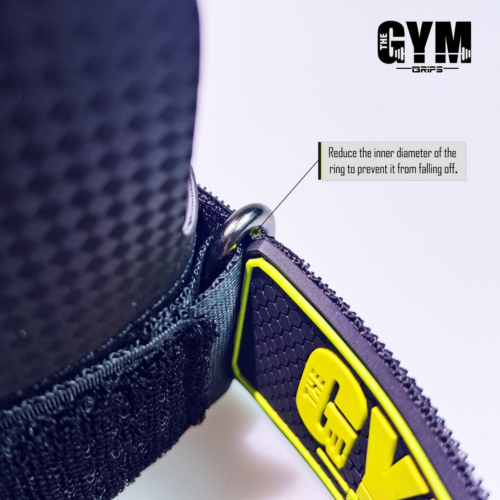 Gants de musculation à sangle de poignet en microfibre