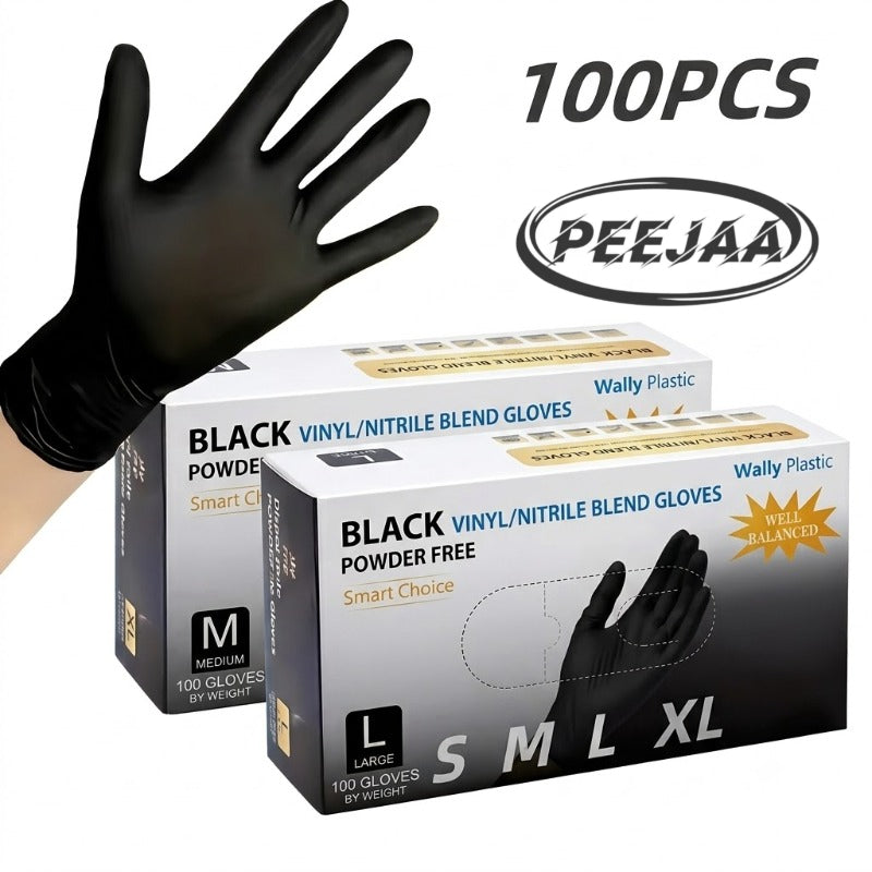 Gants jetables en nitrile — lot de 10 paires