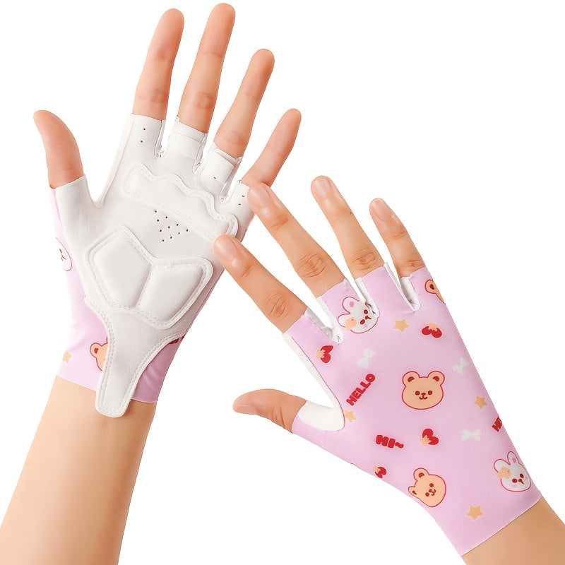 Gants en maille pour enfant, fusée