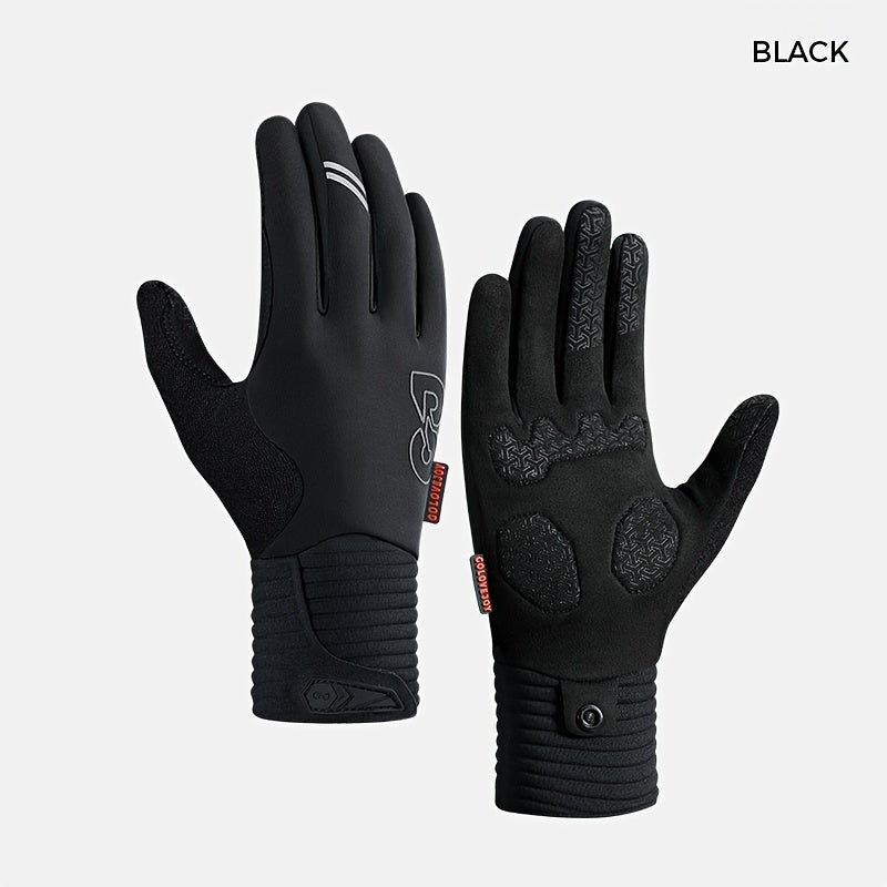 Gants antidérapants doublés en maille, 2 coloris, du S au XXL