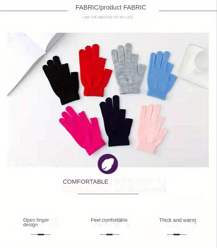 Gants à deux doigts ouverts